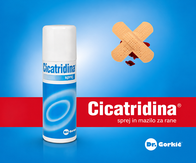 Cicatridina sprej za rane